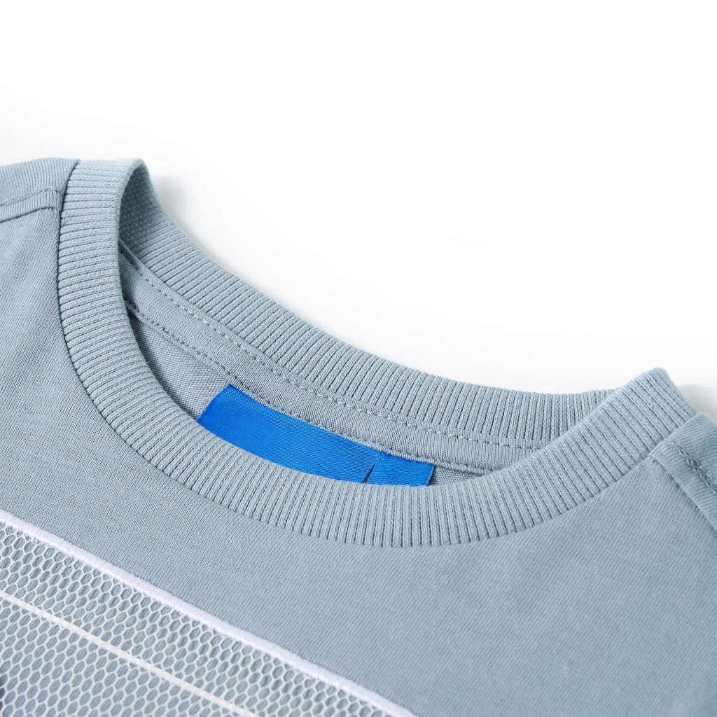 Kids' T-shirt with Long Sleeves Light Blue 92