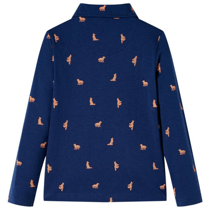 Kids' Shirt Navy 128