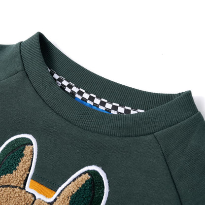 Kids' Sweatshirt Dark Green 116