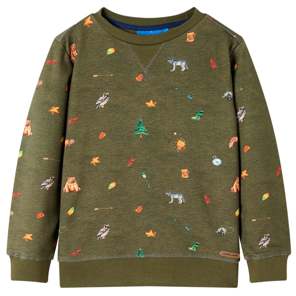 Kids' Sweatshirt Khaki 128