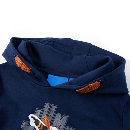 Kids' Hooded Sweatshirt Navy 92