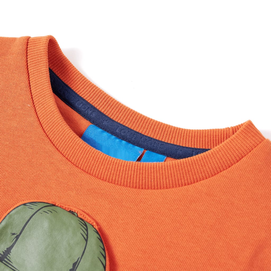 Kids' Sweatshirt Dark Orange 92