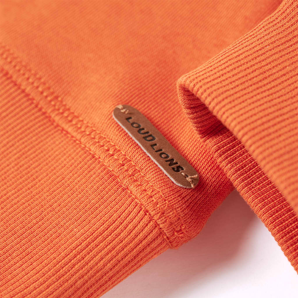 Kids' Sweatshirt Dark Orange 116