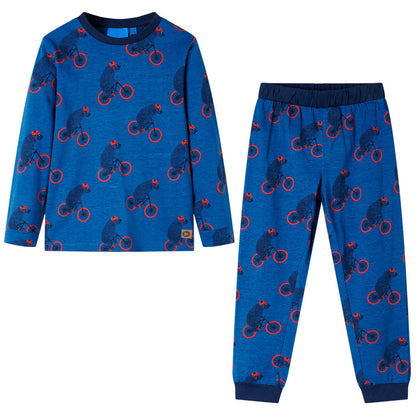 Kids' Pyjamas with Long Sleeves Petrol 104