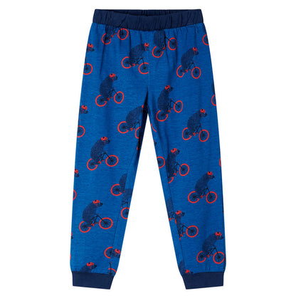 Kids' Pyjamas with Long Sleeves Petrol 116