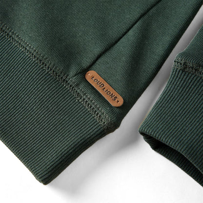 Kids' Sweatshirt Dark Green 104