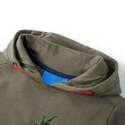 Kids' Hooded Sweatshirt Khaki 104