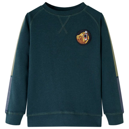 Kids' Sweatshirt Moss Green 128