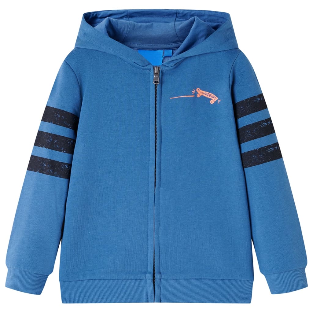 Kids' Hooded Sweatshirt Blue 104