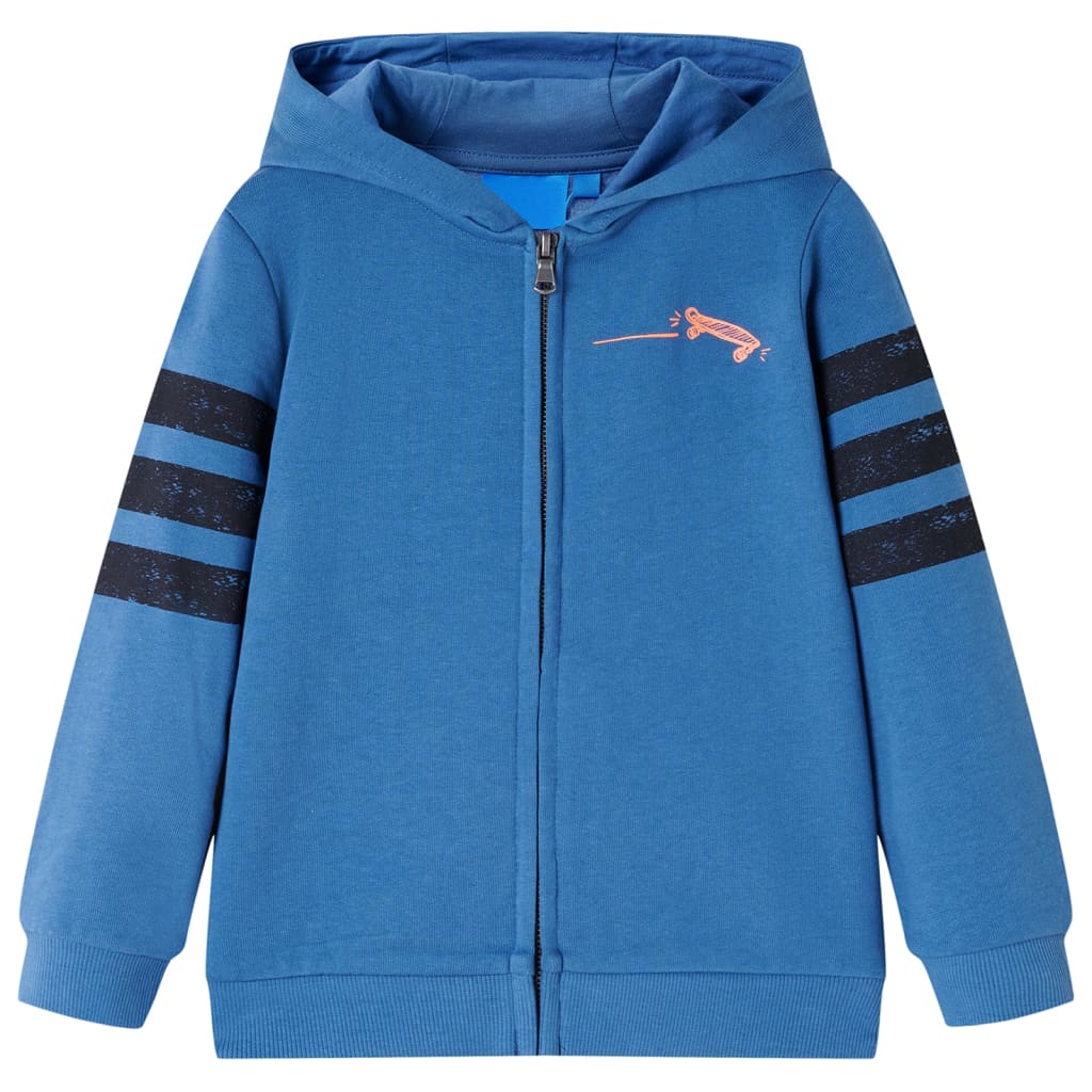 Kids' Hooded Sweatshirt Blue 140