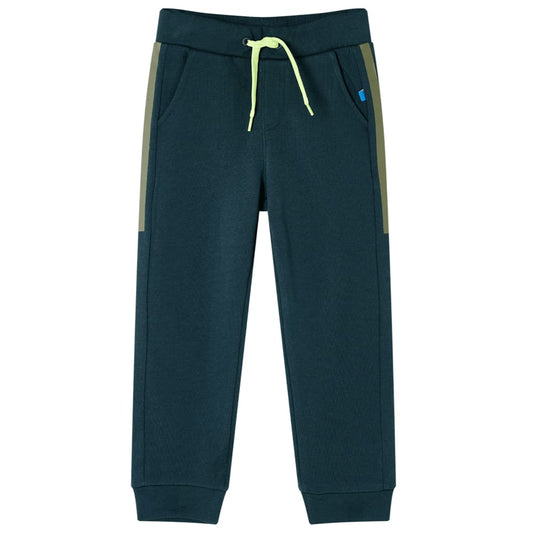 Kids'Sweatpants with Drawstring Moss Green 92