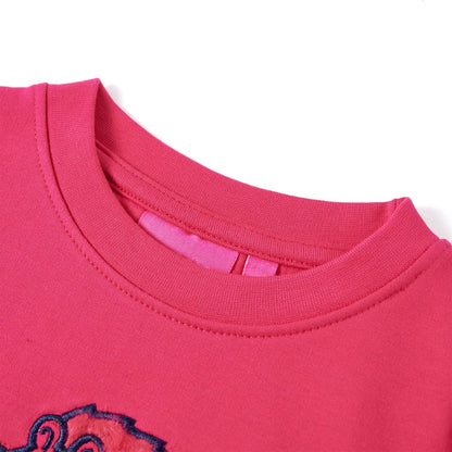 Kids' Sweatshirt Bright Pink 116