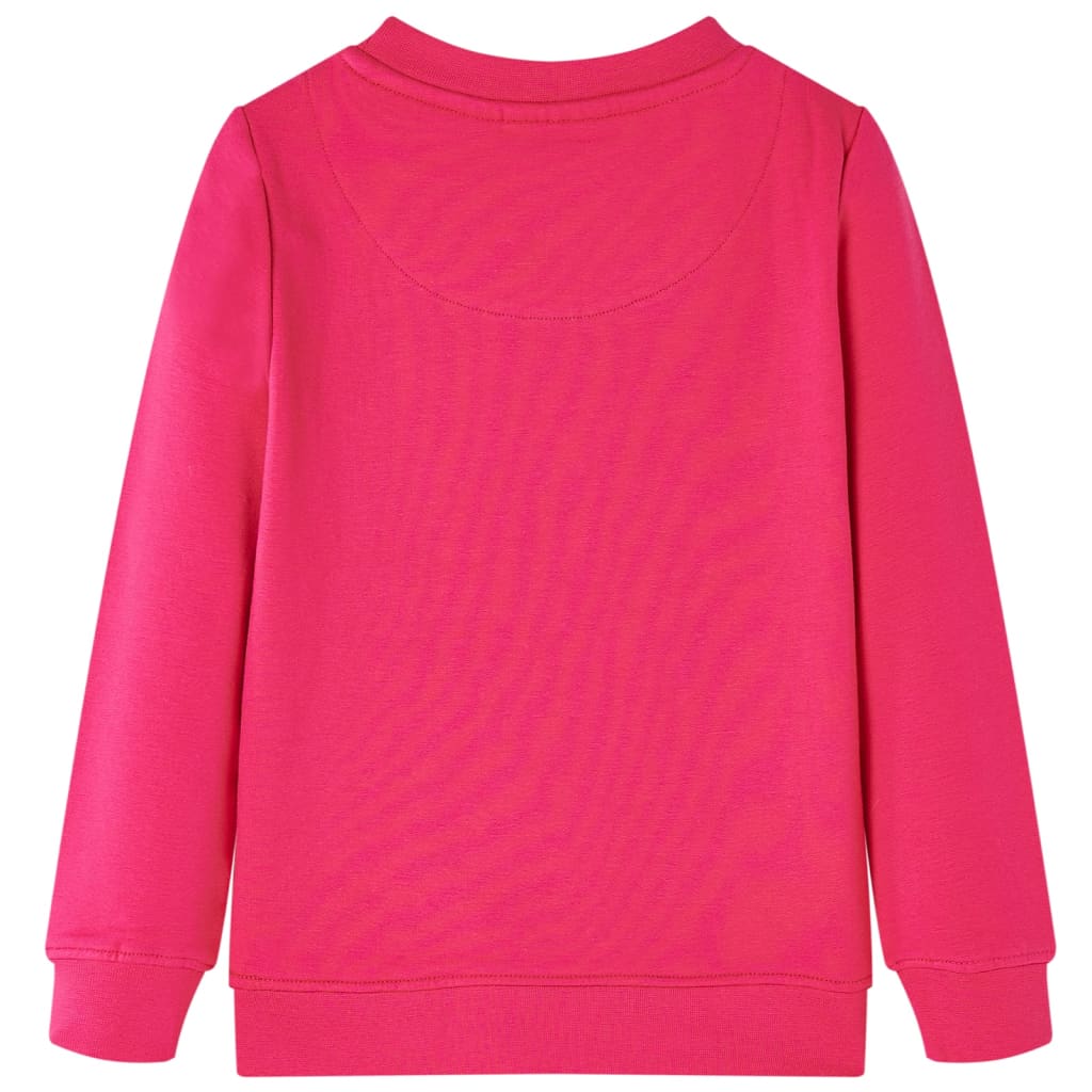 Kids' Sweatshirt Bright Pink 128