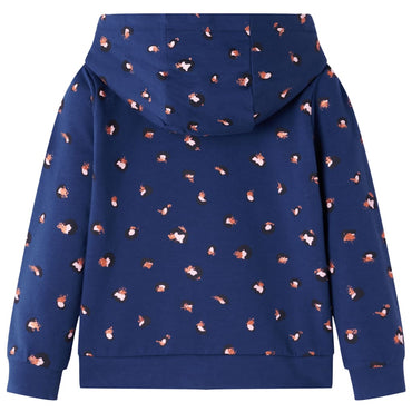 Kids' Hooded Sweatshirt Navy Blue 104