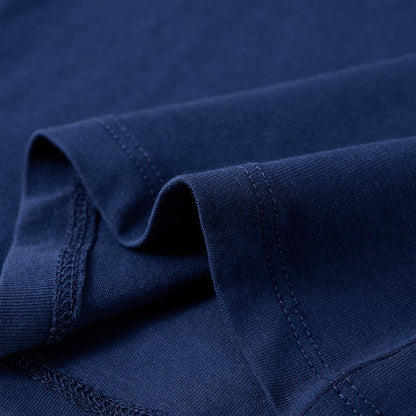 Kids' T-shirt with Long Sleeves Navy 116