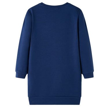 Kids' Sweatshirt Dress Navy 104