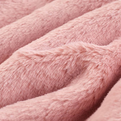 Kids' Coat Faux Fur Pink 92