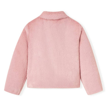 Kids' Coat Faux Fur Pink 116