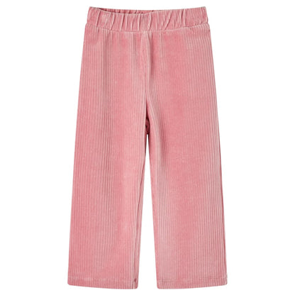 Kids' Pants Corduroy Light Pink 128