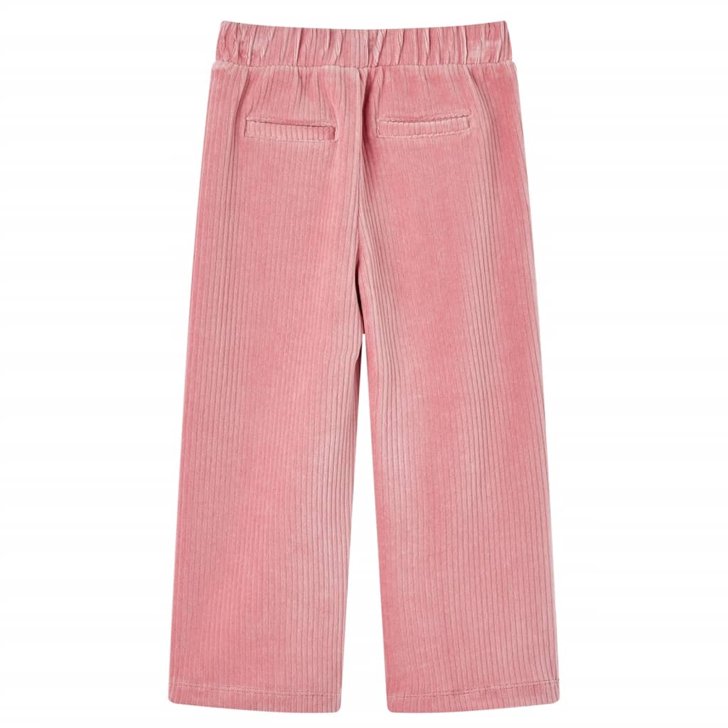 Kids' Pants Corduroy Light Pink 128