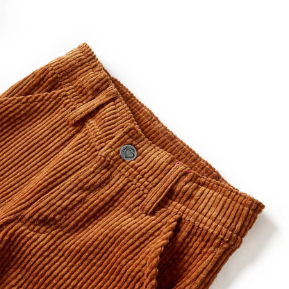 Kids' Pants Corduroy Cognac 92