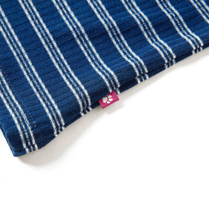 Kids' T-shirt with Long Sleeves Navy Blue 140
