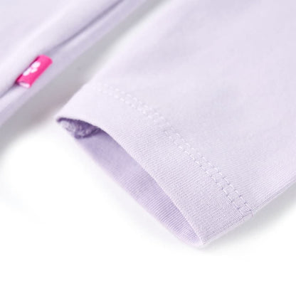 Kids' T-shirt with Long Sleeves Light Lilac 140