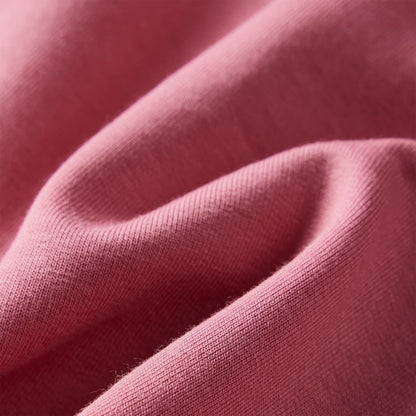 Kids' Sweatshirt Velvet Patchwork Raspberry 128