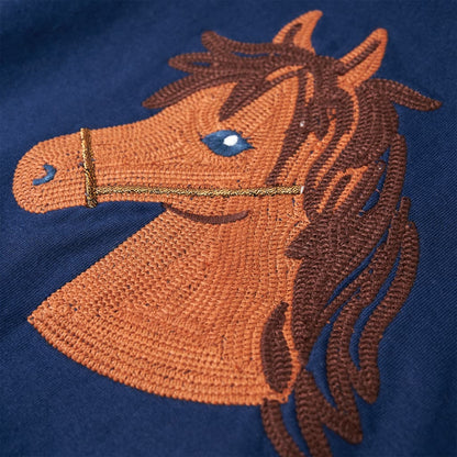 Kids' Hooded Sweatshirt Navy 92
