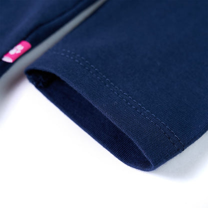 Kids' T-shirt with Long Sleeves Navy 104