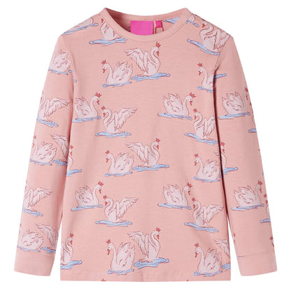 Kids' Pyjamas with Long Sleeves Light Pink 104