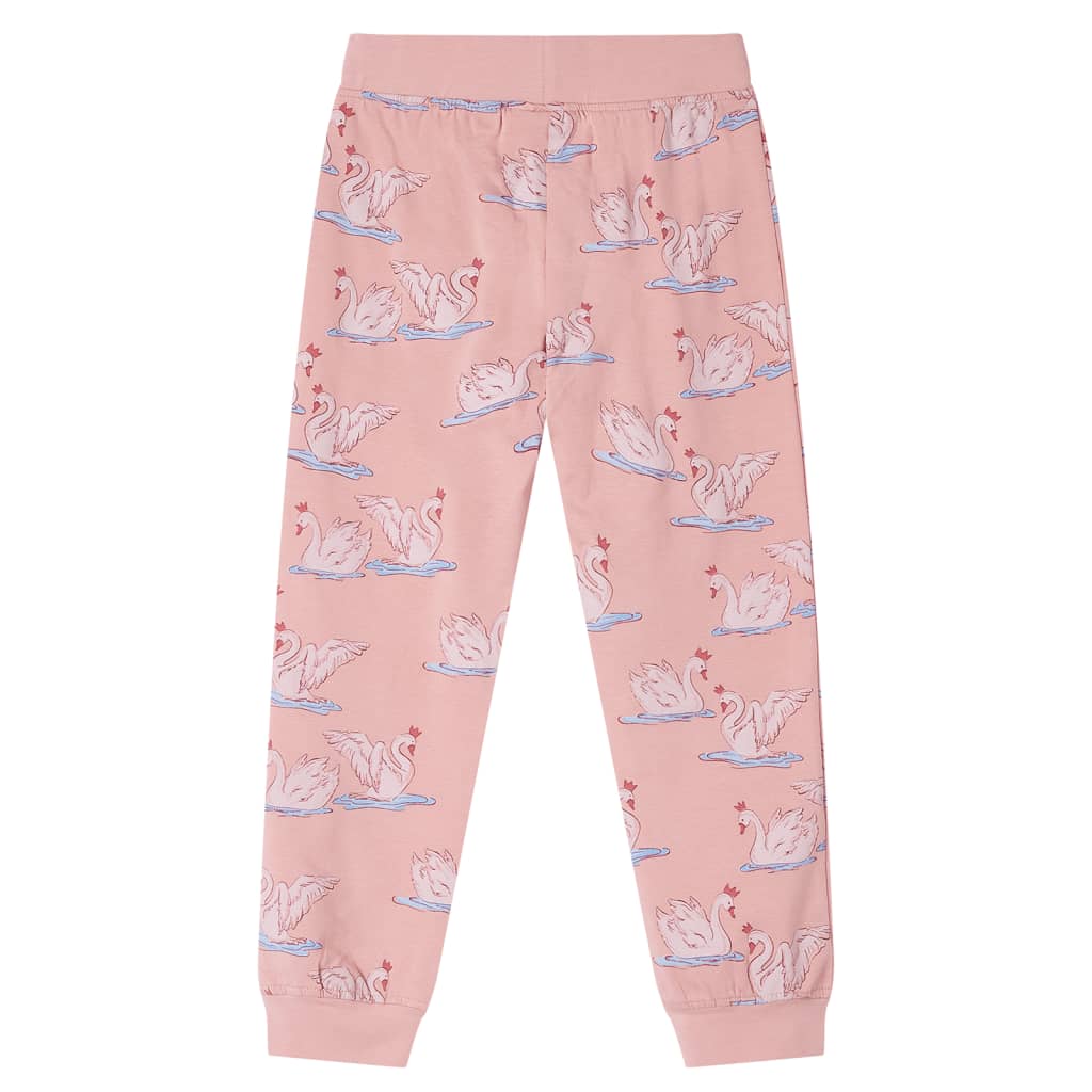 Kids' Pyjamas with Long Sleeves Light Pink 104