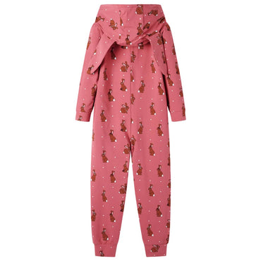 Kids' Hooded Onesie Old Pink 92