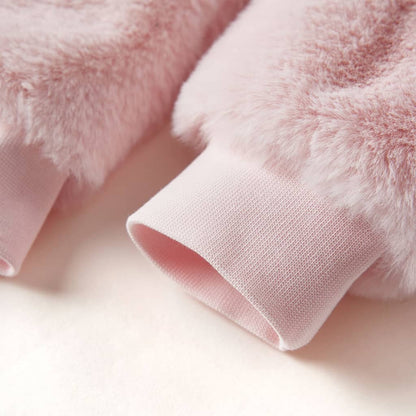 Kids' Jacket Faux Fur Soft Pink 104