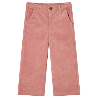 Kids' Pants Corduroy Old Pink 104