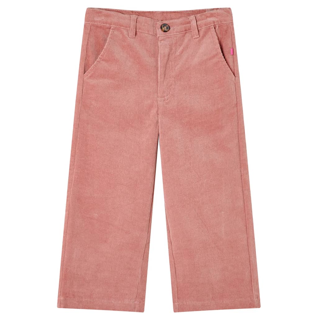 Kids' Pants Corduroy Old Pink 128