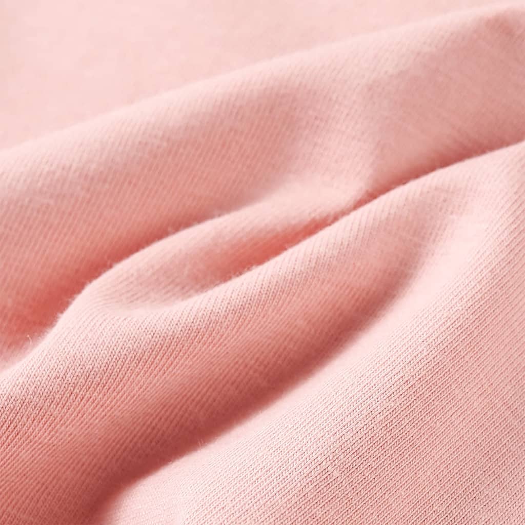 Kids' T-shirt with Long Sleeves Light Pink 116