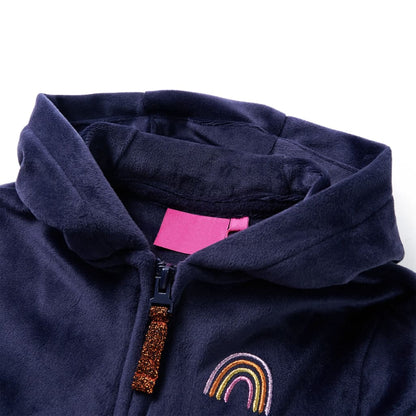 Kids' Hooded Jacket Navy 140