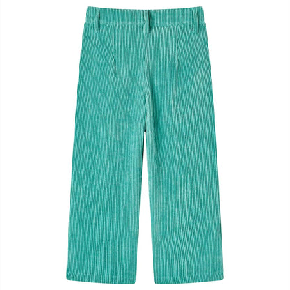 Kids' Pants Corduroy Mint Green 104