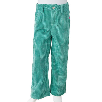 Kids' Pants Corduroy Mint Green 104
