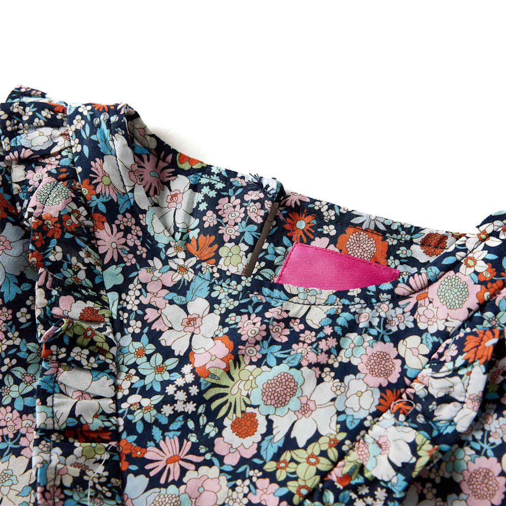 Kids' Shirt with Long Sleeves Dark Blue 104