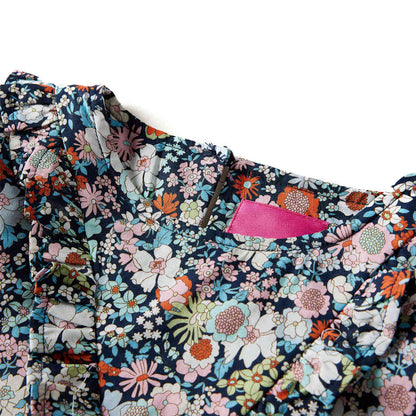 Kids' Shirt with Long Sleeves Dark Blue 104