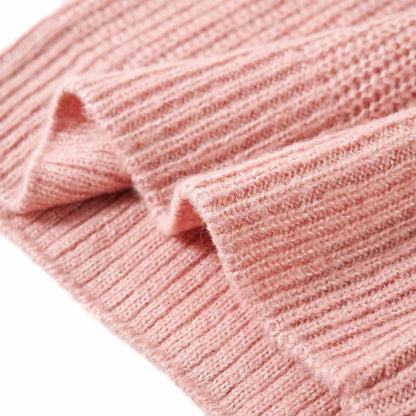 Kids' Sweater Vest Knitted Light Pink 116