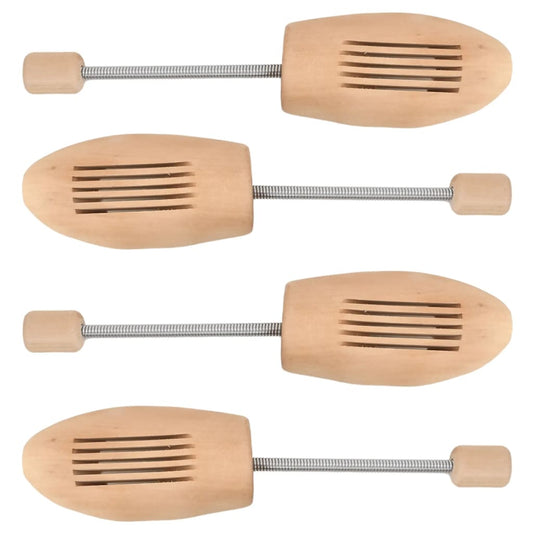 Shoe Trees 2 Pairs EU 39-42 Solid Wood Lotus