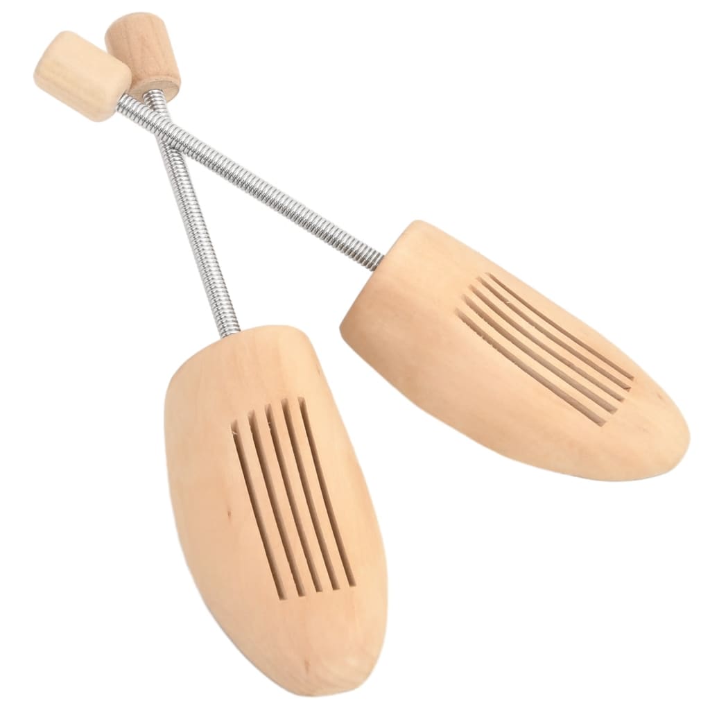 Shoe Trees 2 Pairs EU 43-46 Solid Wood Lotus