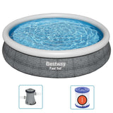 Bestway Swimming Pool Set Round 366x76 cm