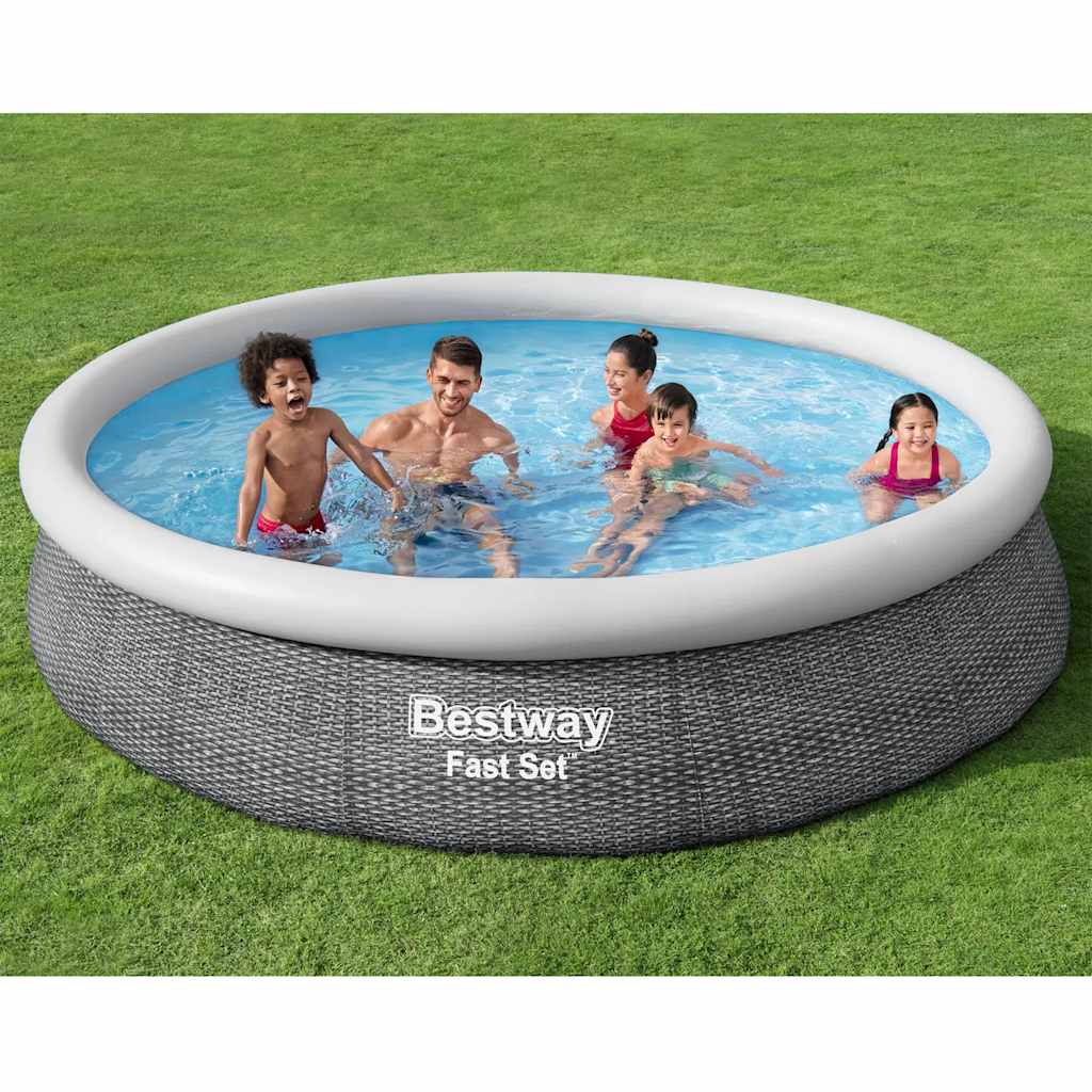 Bestway Swimming Pool Set Round 366x76 cm