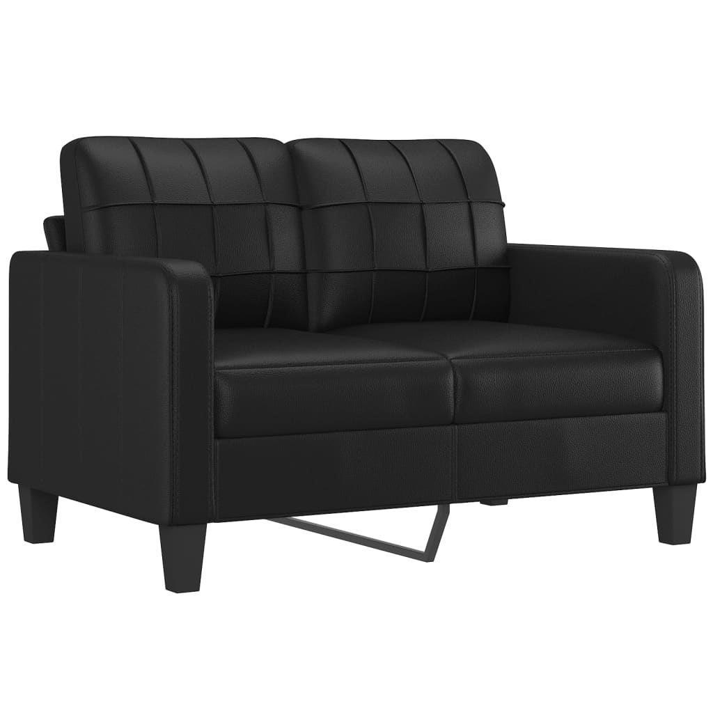 2-seater Sofa Black