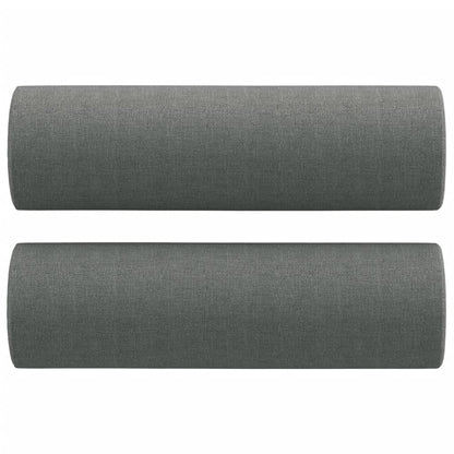 2-Seater Sofa Dark grey Fabric (100% polyester) 55.1 in width