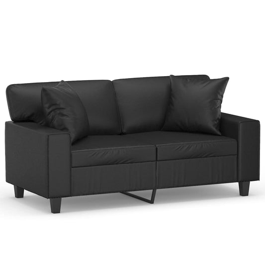2-seater Sofa Black